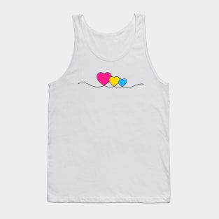 Pansexual Hearts Tank Top